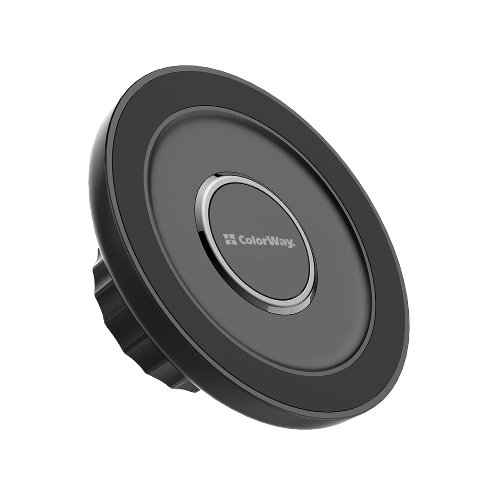Držiak do auta ColorWay magnetický Air Vent52 (360° rotácia), čierny,( CW-CHM15-BK)