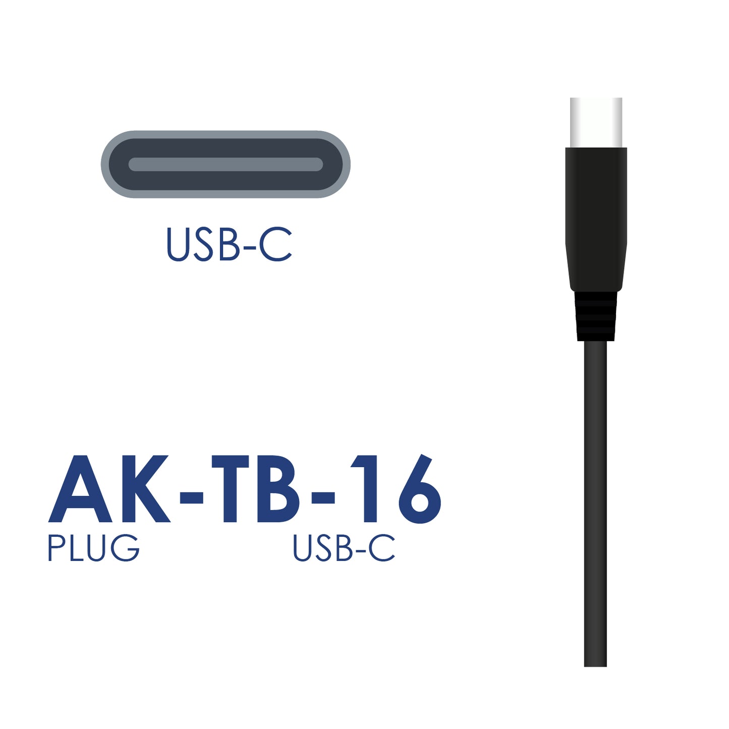 Tápegység AK-TB-16 5V / 3A 15W USB type C