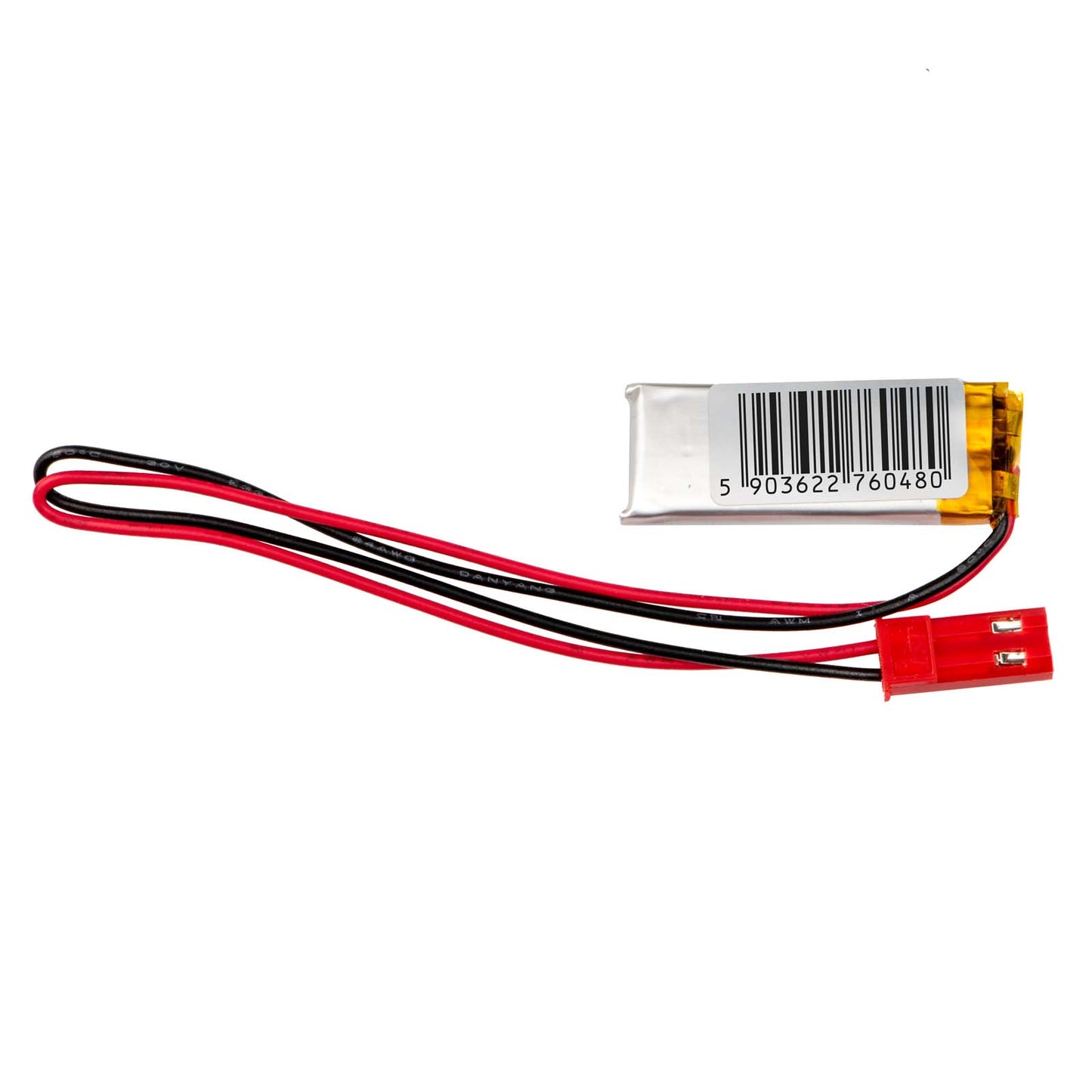 Li-Po akkumulátor LP401520 Akyga AKY0476 3.7V / 70mAh PCM JST 2-pin csatlakozó 150mm