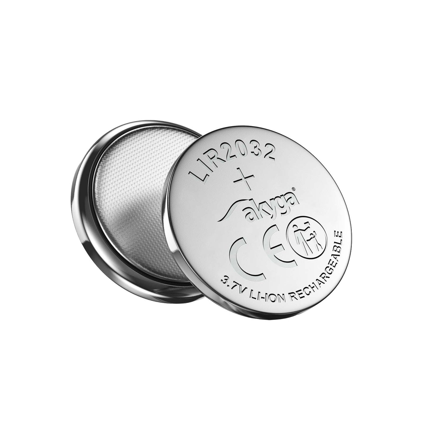 Li-Ion akkumulátor LIR2032 UltraCoin Akyga AKY1707 3.7V / 70mAh