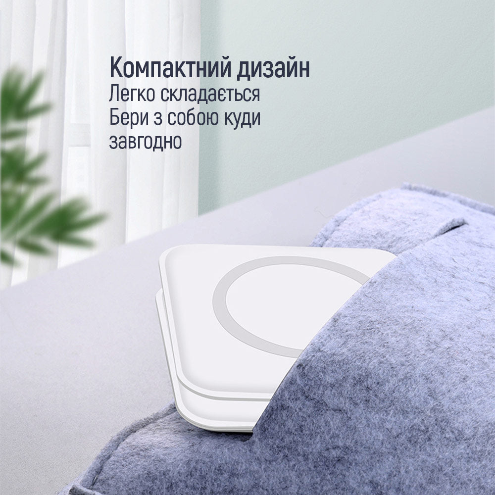 ColorWay Qi Fast Töltő MagSafe Duo Töltő 15W for iPhone fehér