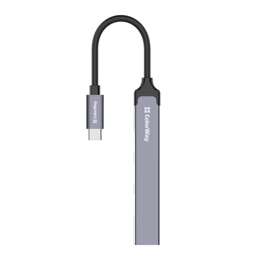 USB hub ColorWay USB-C 4-in-1 USB2.0х3/USB3.0