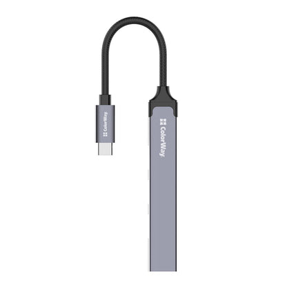 USB hub ColorWay USB-C 4-in-1 USB2.0х3/USB3.0