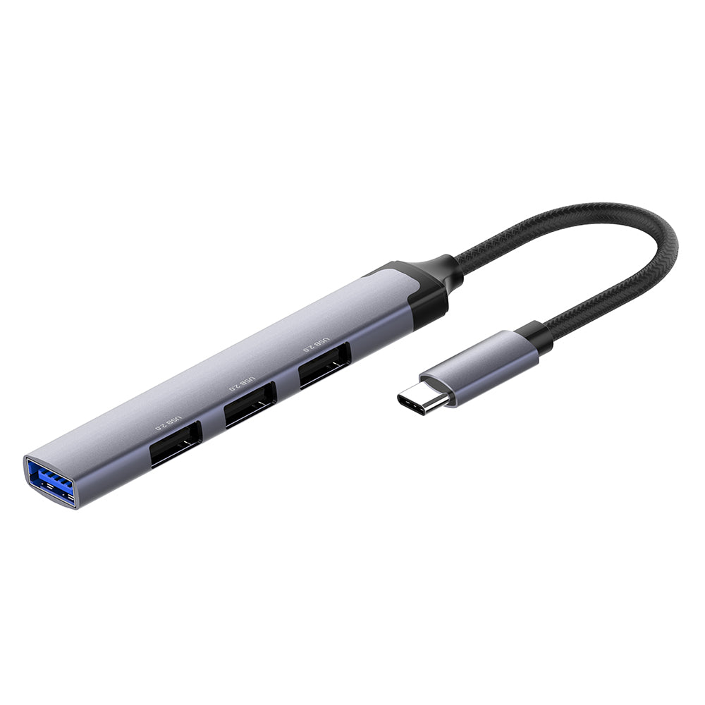 USB hub ColorWay USB-C 4-in-1 USB2.0х3/USB3.0