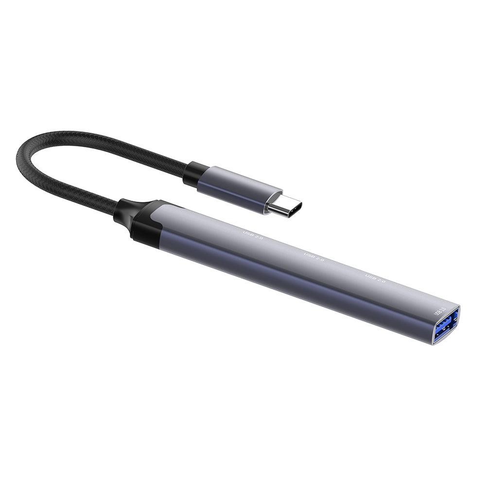 USB hub ColorWay USB-C 4-in-1 USB2.0х3/USB3.0