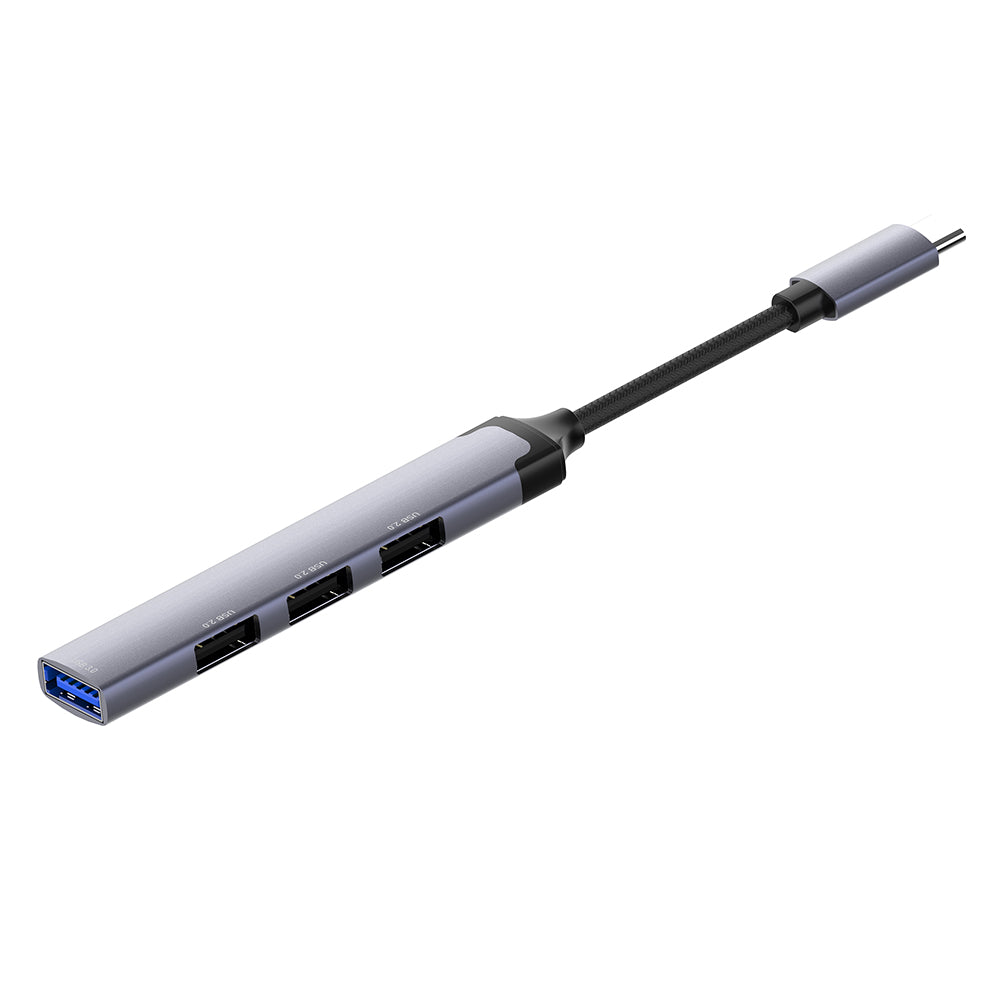 USB hub ColorWay USB-C 4-in-1 USB2.0х3/USB3.0