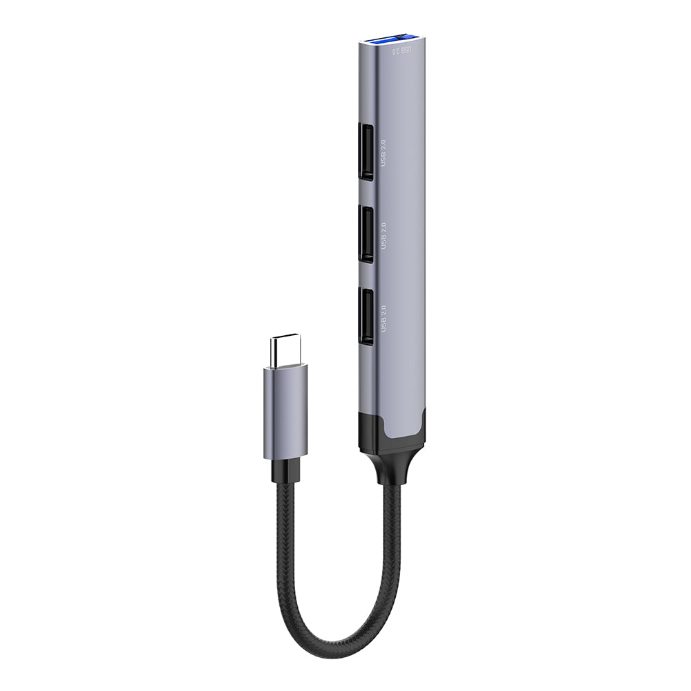 USB hub ColorWay USB-C 4-in-1 USB2.0х3/USB3.0