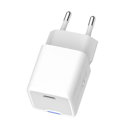 Hálózati töltő ColorWay GaN Mini 25W PD Port PPS USB-C fehér