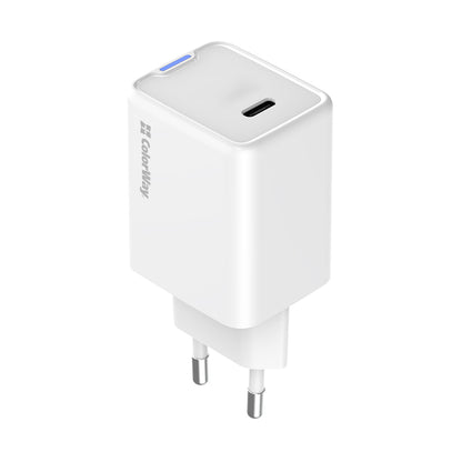 Hálózati töltő ColorWay GaN Mini 45W PD Port PPS USB-C fehér