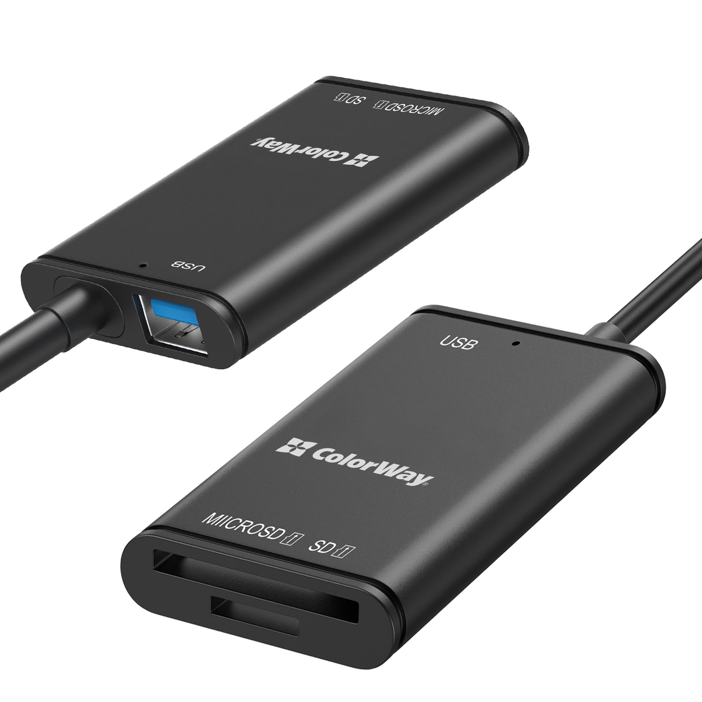 ColorWay Kártyaolvasó USB-C to USB 3.0/SD/MicroSD