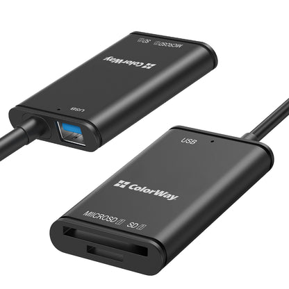 ColorWay Kártyaolvasó USB-C to USB 3.0/SD/MicroSD