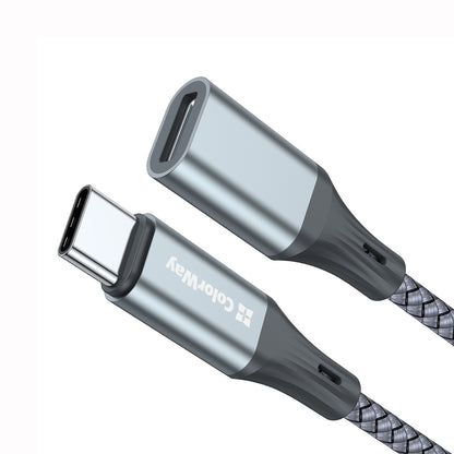 Adapter ColorWay USB-C To Lightning 17.5 cm szürke