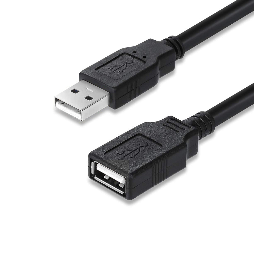 Kábel ColorWay USB 2.0 AM/AF extension Kábel, 1.8 m fekete
