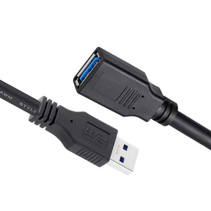 Kábel ColorWay USB 3.0 AM/AF extension Kábel, 1.8 m fekete