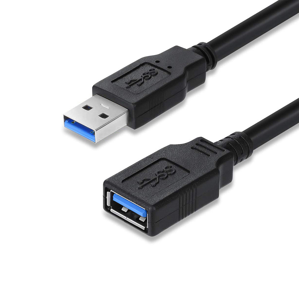 Kábel ColorWay USB 3.0 AM/AF extension Kábel, 1.8 m fekete