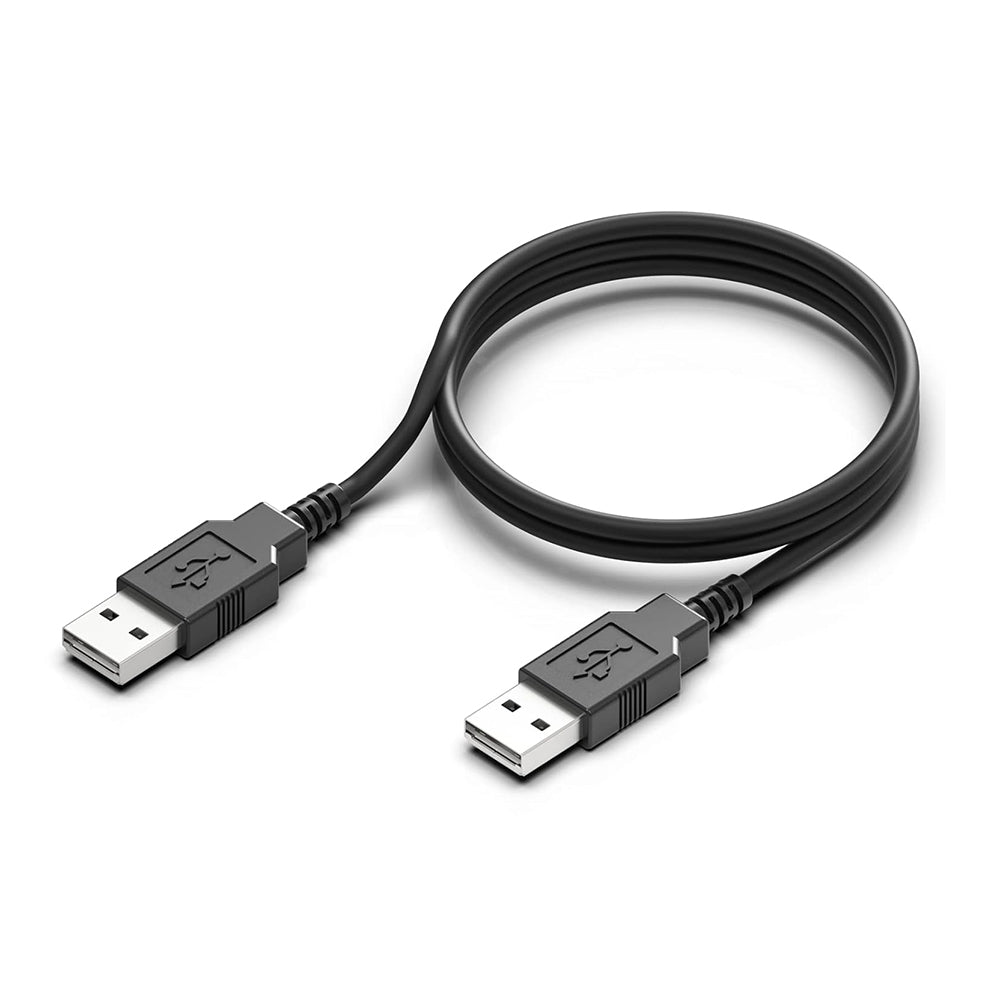 Kábel ColorWay USB-А - USB-А (PVC) 1m fekete