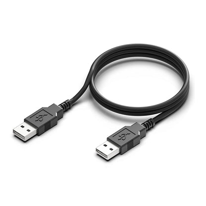 Kábel ColorWay USB-А - USB-А (PVC) 1m fekete