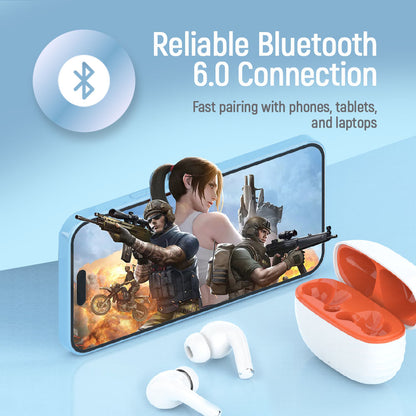 ColorWay Slim Fülhallgató TWS-5 Earbuds fehér