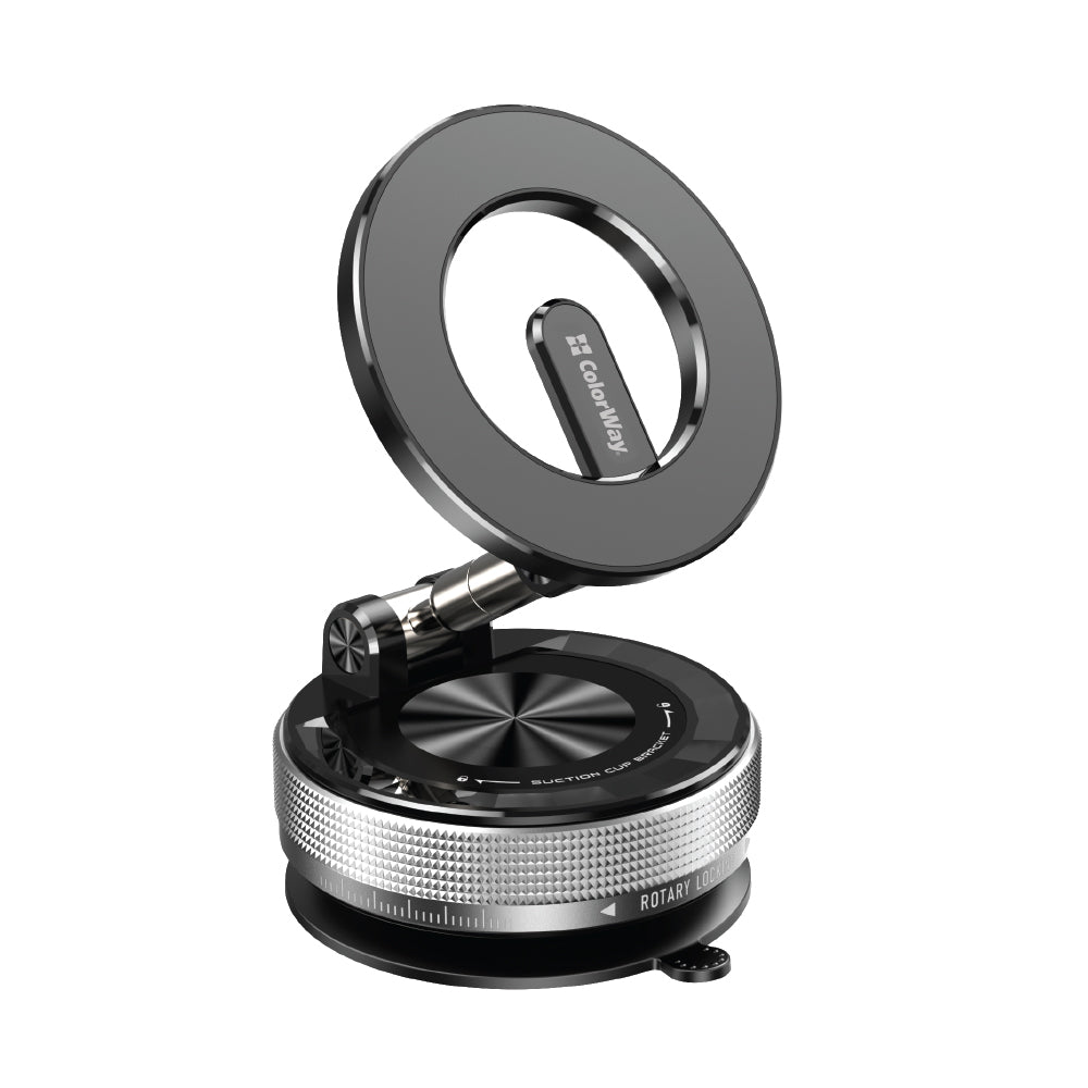 ColorWay magnetický držiak do auta s MagSafe 360°, čierny
