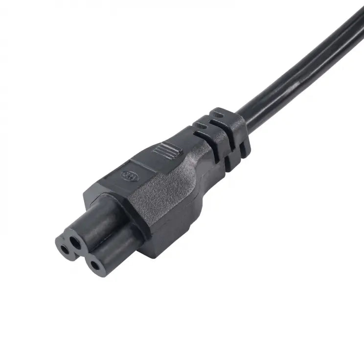 Akyga Notebook tápkábel lóhere AK-NB-101C CEE 7/7 / IEC C5 1.5m