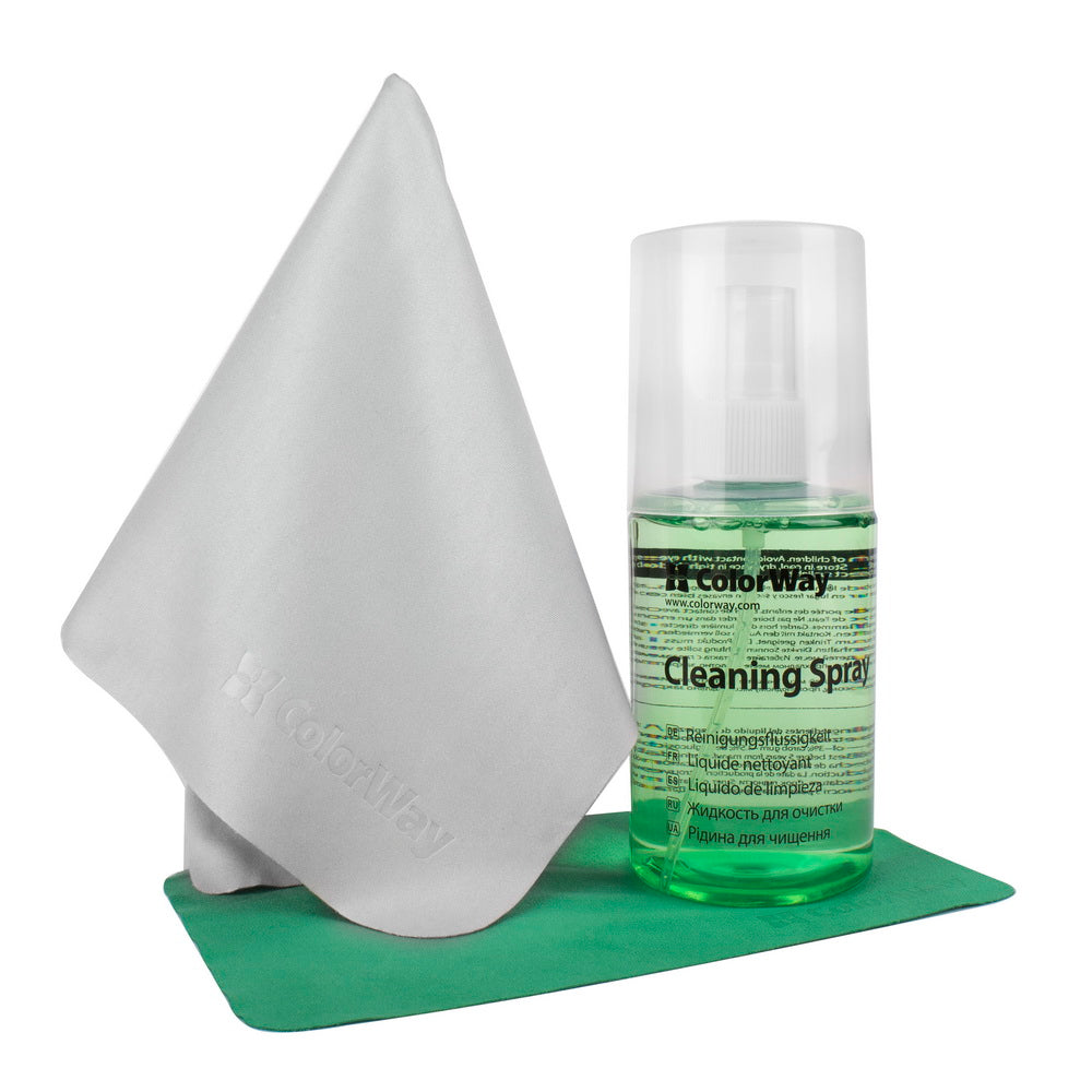 Large Cleaner ColorWay 3 in 1 for cleaning screens, electronics and glass