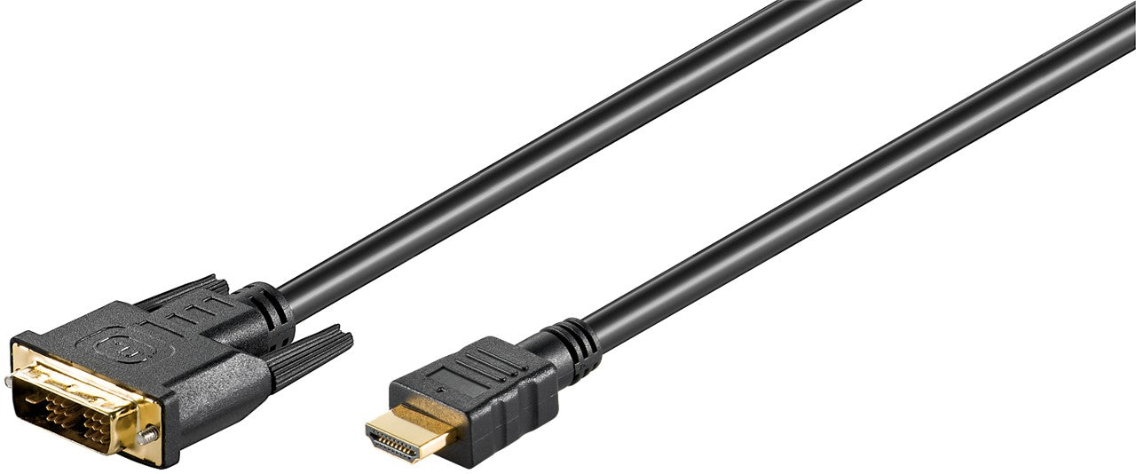 Goobay DVI-D – HDMI kábel – 1 m