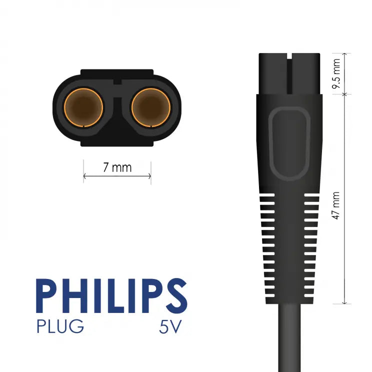 USB kábel AK-PD-10 5V / 1A 5W Philips Oneblade PRO shavers plug