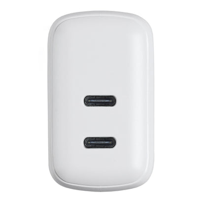USB Töltő AK-CH-19 2x USB-C PD 5-12V / max. 3A 40W Quick Charge 3.0