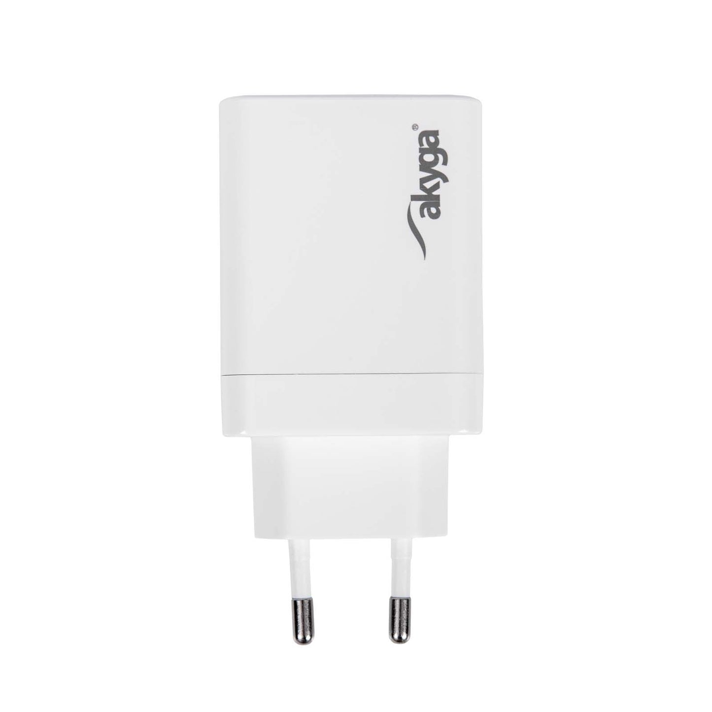 USB Töltő AK-CH-29 2x USB-C PD 5-20V / max. 3A 45W Quick Charge 3.0 GaN