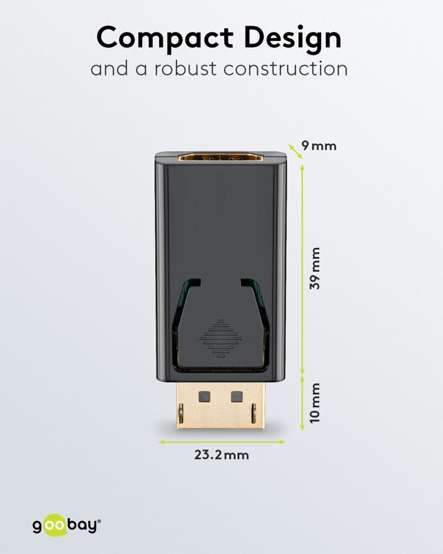 Goobay DisplayPort – HDMI adapter 1.1