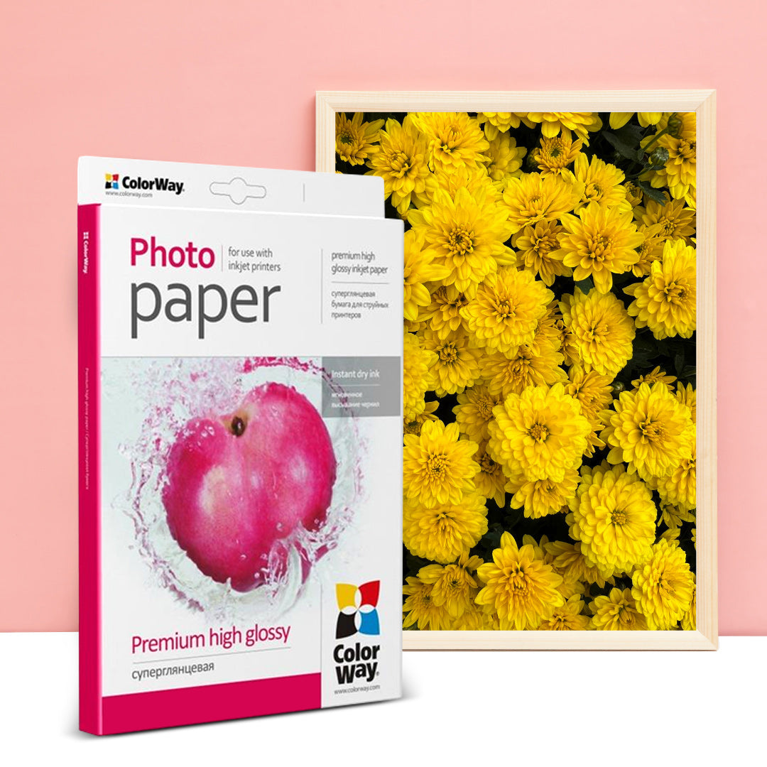 ColorWay fotópapír, prémium fényes 255 g/m², A4, 50 lap