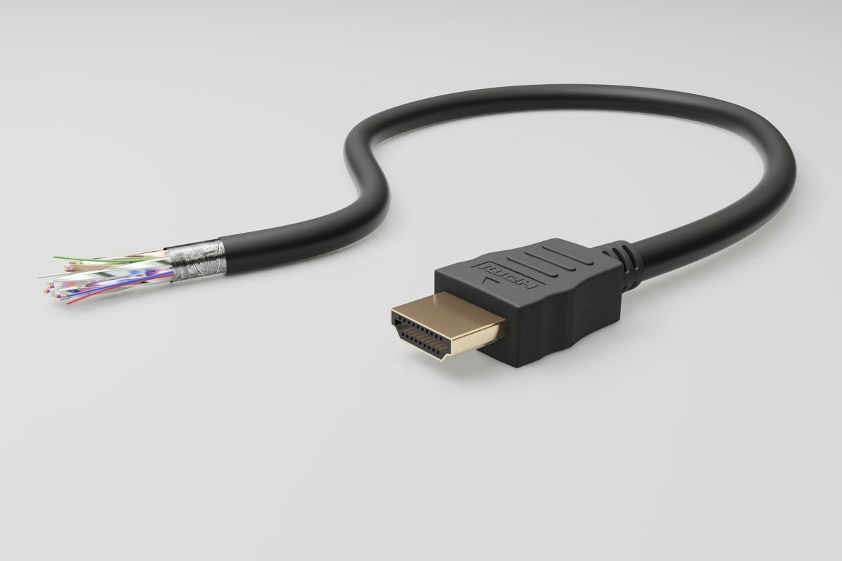 Goobay Nagy sebességű HDMI kábel Ethernettel, 90°, 4K/60 Hz – 0,5 m