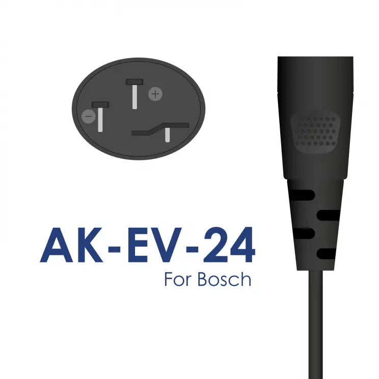 Akyga E-bike töltő AK-EV-24 42V / 2A 84W Bosch 1.2m