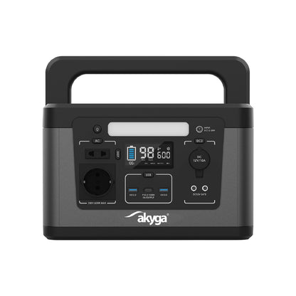 Kapacitású Hordozható Tápegység AK-PS-04 600W / 461Wh