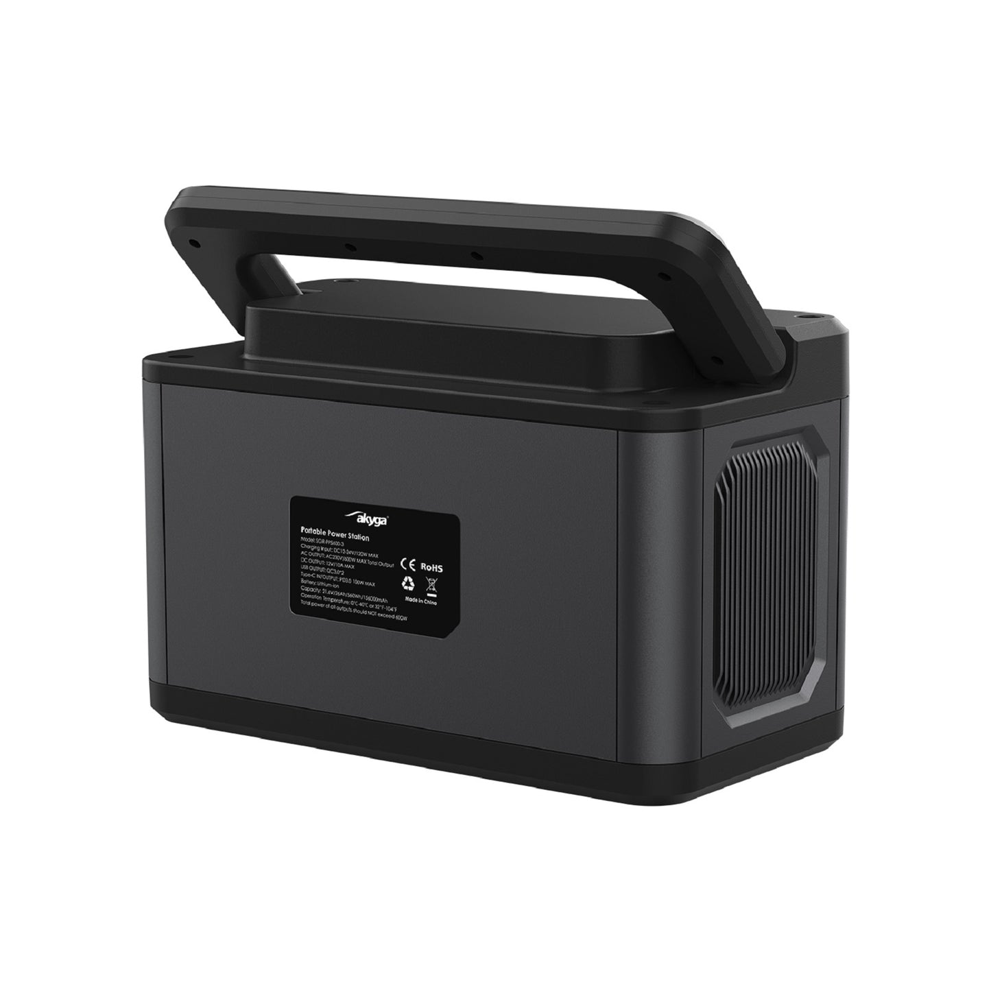 Kapacitású Hordozható Tápegység AK-PS-04 600W / 461Wh