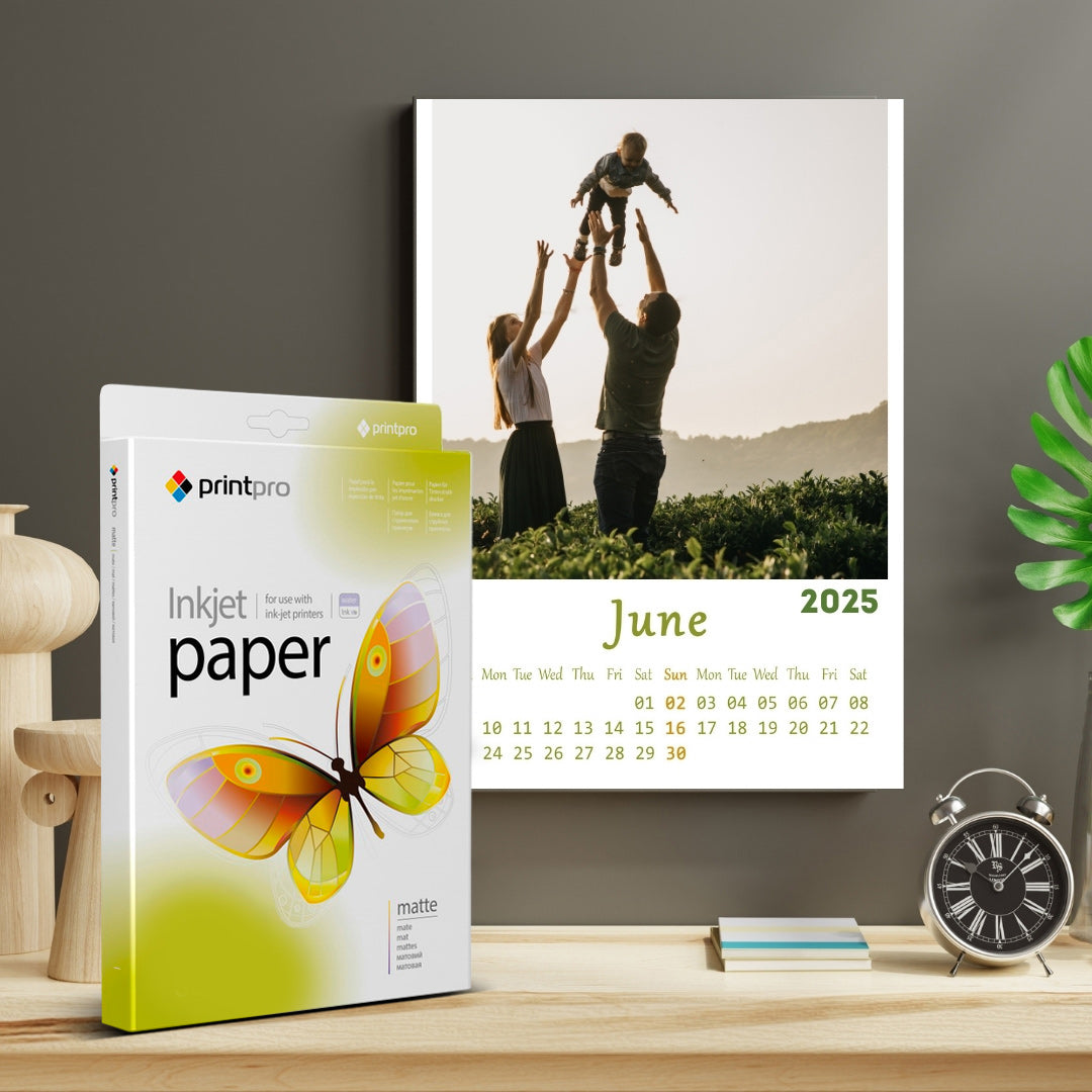PrintPro fotópapír, matt 190 g/m², A4, 100 lap