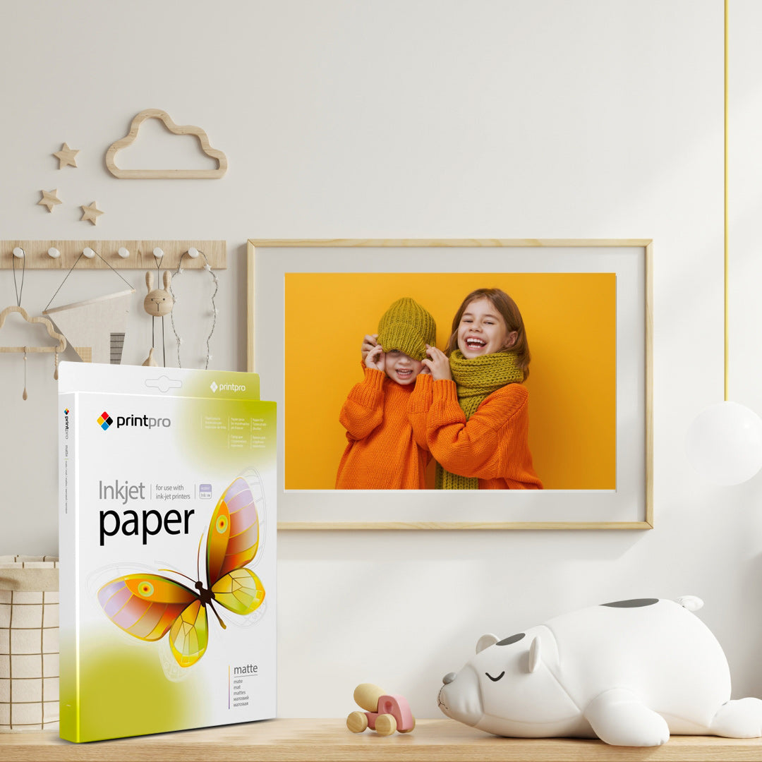 PrintPro fotópapír, matt 190 g/m², A4, 500 lap