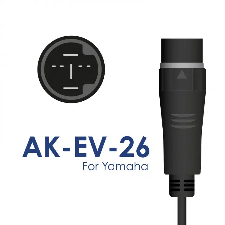 Akyga E-bike töltő AK-EV-26 42V / 4A 168W Yamaha 1.2m