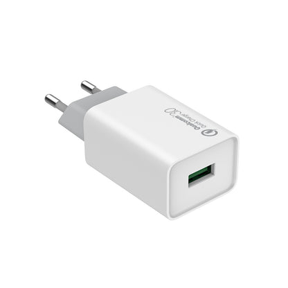 Hálózati töltő ColorWay 1USB Quick Charge 3.0 (18W) fehér