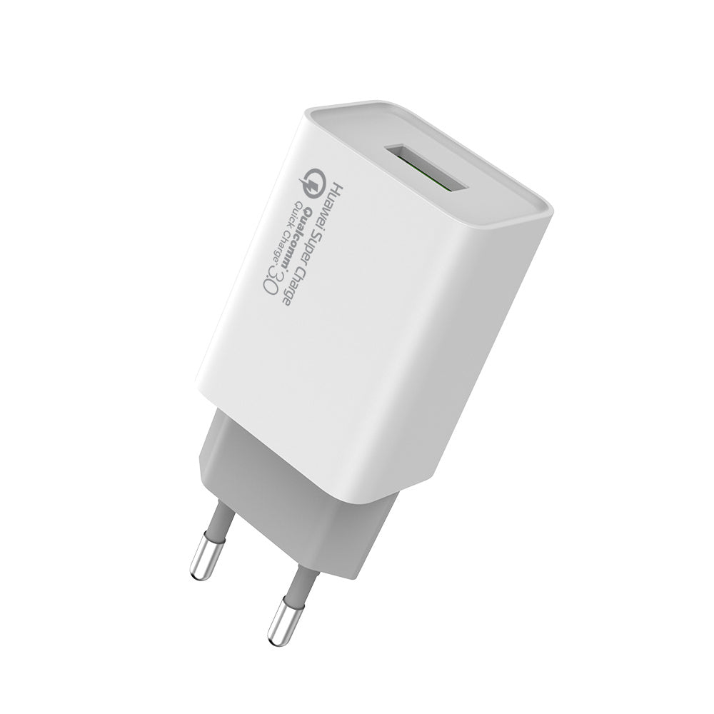 Hálózati töltő ColorWay 1USB Huawei Super Charge/Quick Charge 3.0, 4A (20W) fehér