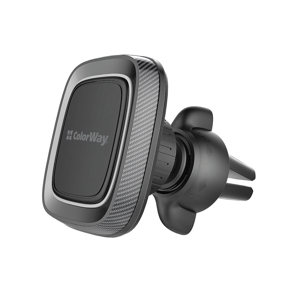 Magnetic car Tartó ColorWay for phone Air Vent-2 (360 ° rotation) szürke