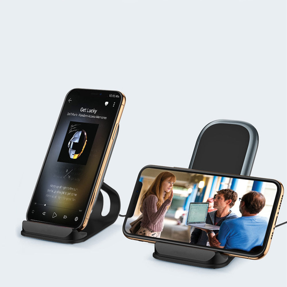 ColorWay Qi Fast Töltő stand for phone Qi 10W kék