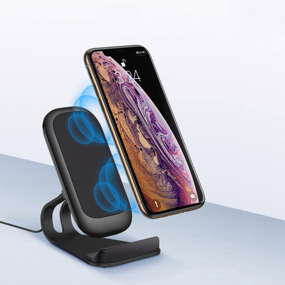 ColorWay Qi Fast Töltő stand for phone Qi 15W fekete