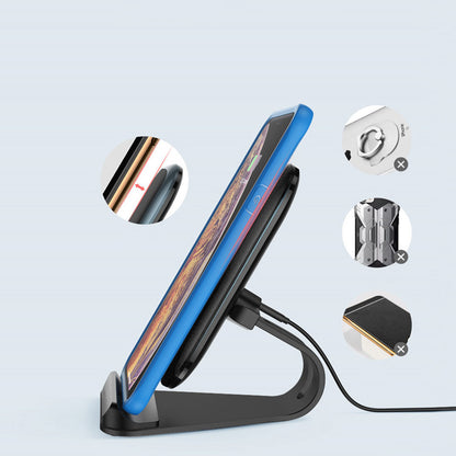 ColorWay Qi Fast Töltő stand for phone Qi 15W fekete