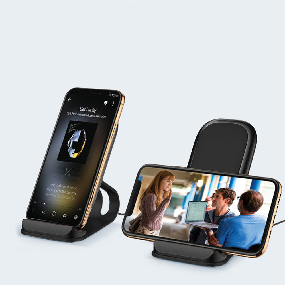 ColorWay Qi Fast Töltő stand for phone Qi 15W fekete