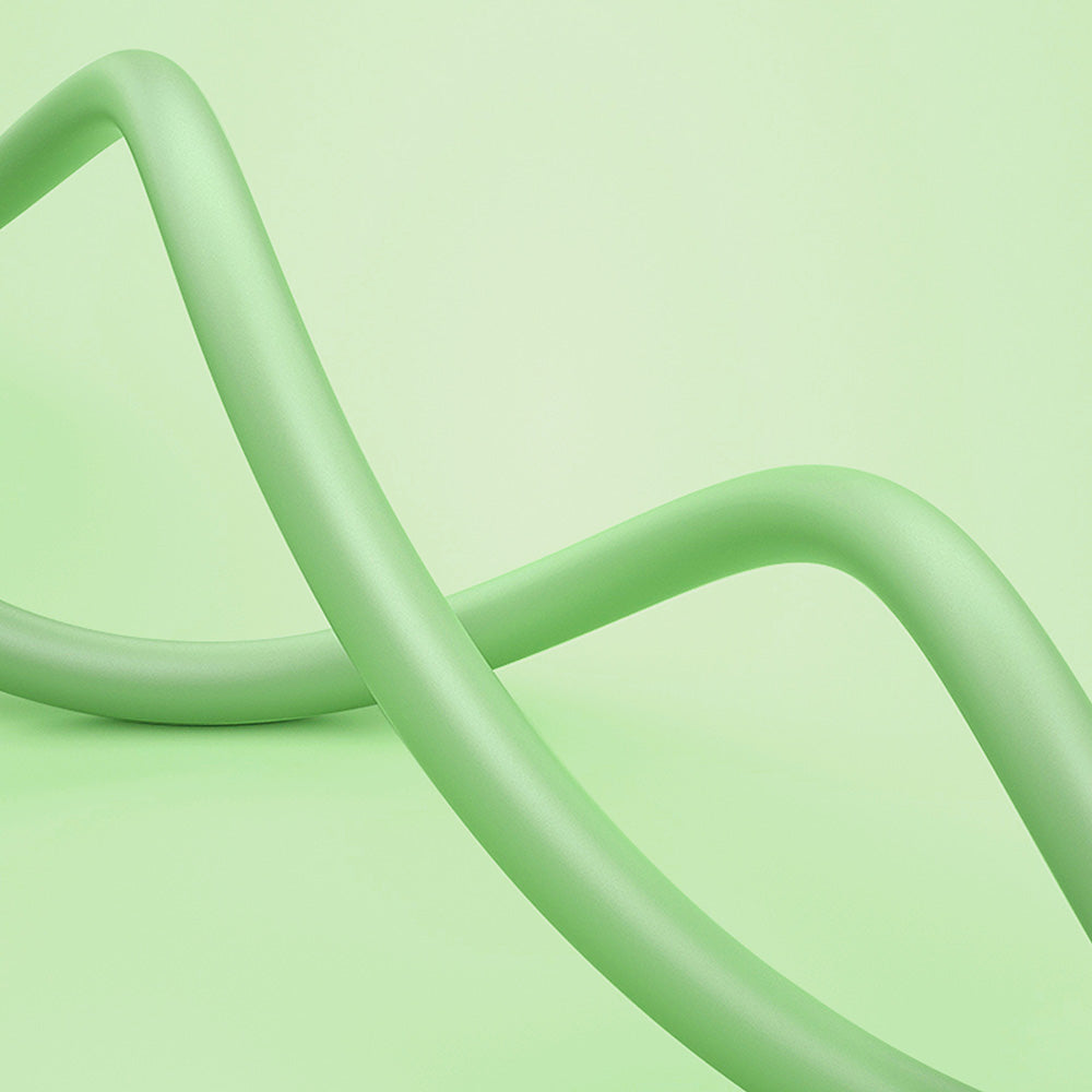Kábel Colorway USB - MicroUSB (soft silicone) 2.4A 1m zöld