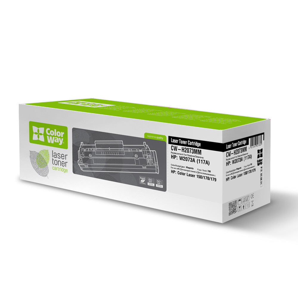 ColorWay HP W2073A prémium kompatibilis toner (bíbor, 700 oldal)