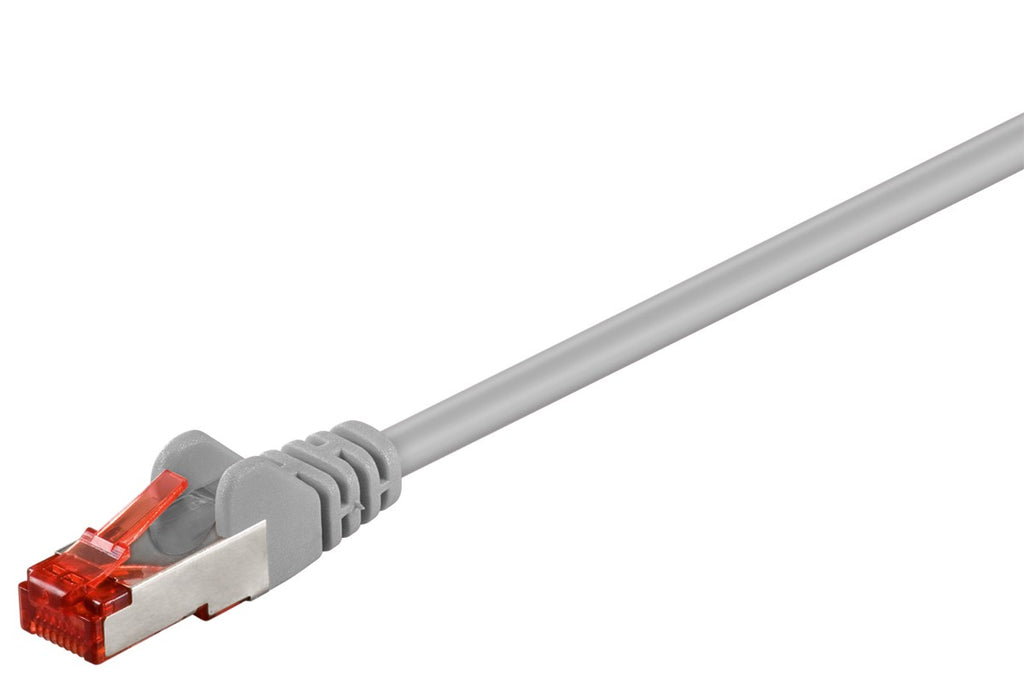 Goobay CAT 6 patch kábel, S/FTP (PiMF), szürke – 0,25 m