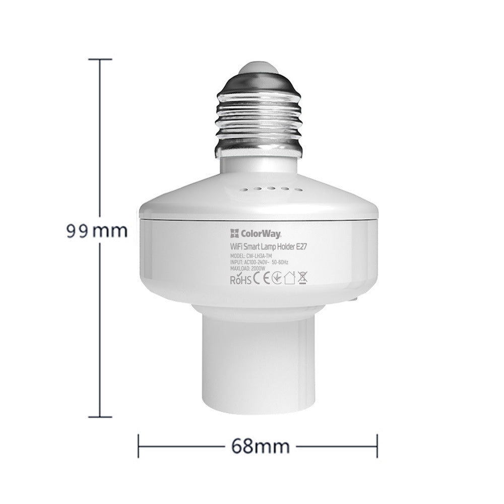 Smart Wi-Fi ColorWay Bulb Socket (cartridge) E27