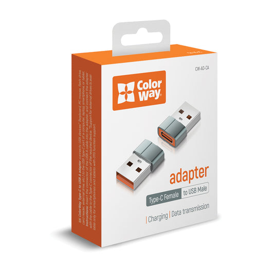 Adapter Colorway Type-C female to USB-A male